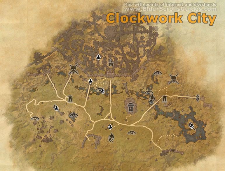 Eso Clockwork City Treasure Map 1