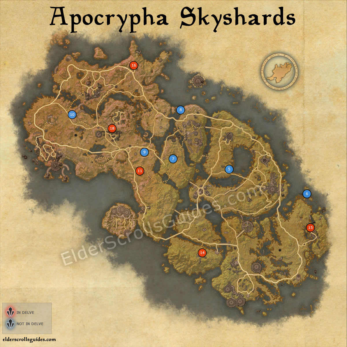 Telvanni Peninsula Apocrypha Skyshards Map Elder Scrolls Online Guides